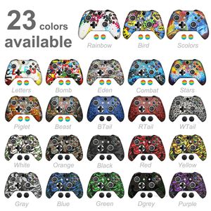 Silikonfodral för Xbox One Slim Joystick Mjukt skyddande kontrollskyddsskydd för XBox One X/S Skin Thumb Grips Caps