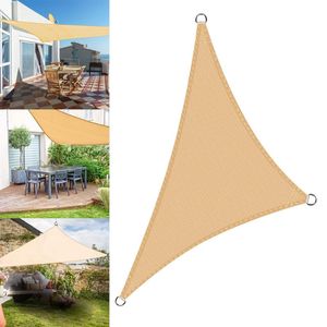 Waterproof Sun Shelter Triangle Sunshade Outdoor Canopy Garden Patio Pool Shades Sail Awning Camping Shade Cloth Large