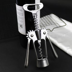 Abridor de garrafa de liga de zinco abridor de vinho tinto durável cerveja de cerveja multifunções multifunções premium corkscrews removedor de cortiça Sommeliers ferramentas HY0147