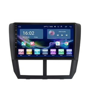 Araba Radyo DVD Oynatıcı Navi Video Subaru Forester 2008-2012 Android 32G GPS Wifi Aux ile Bluetooth Ayna Link OBD2