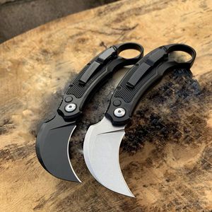 Nuovo Auto Claw Karambit Knife Automatic Folding Pocked Defense Camping Hunting Bench Ut88 Jungle Fighting Tactical Push Knives Godfather Exocet Ut85