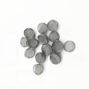 304 Stainless Steel Smoking Screen Metal Diameter 12mm/17mm For Solo Glass Aroma Tube Filter Domed Bowl Screens