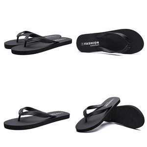 Män Slide Mode Slipper Sport Svart Designer Casual Beach Skor Hotell Flip Flops Sommarrabatt pris Utomhus Mens Tofflor