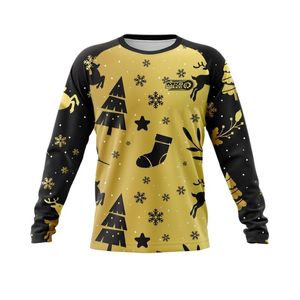 Giacche da corsa Motocross Downhill Jersey Manica lunga Moto Mountain Bike Natale Bicicletta MTB Maglia da ciclismo Playera Camiseta Moto Homb