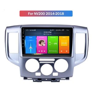 Stereo Android Radio Autoradio 2 Din med kamera Video MP5 Car DVD-spelare för Nissan NV200 2014-2018