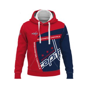 Wholesale ice hockey hoodies resale online - Hoodie Men s tide hooded spring and autumn digital printing NHL ice hockey team Pullover men s