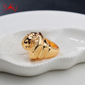 Sunny Big 2021 Design hochwertiger Kupferschmuck Damen Braut für trendige Cocktail-Ring-Party