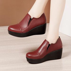 Высокие зимние каблуки 2021 Boots Women Women Leisure Platform Snow Casual Angle Ladies Plus Size Office Comfort Shoes Q0005 573 106 5