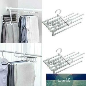 New Fashion 5 in 1 Pant Rack Scaffali Appendiabiti in acciaio inossidabile Appendiabiti multifunzionale Appendiabiti magico Dropshipping Prezzo di fabbrica design esperto Qualità Ultimo