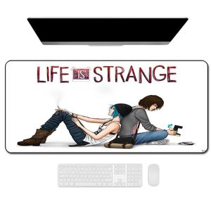 Wholesale life games resale online - Mouse Pads Wrist Rests Life Is Strange Large Pad Xxl Waterproof Non slip Rubber Table Mat Game Accessories Player Office Keyboard Mousepad