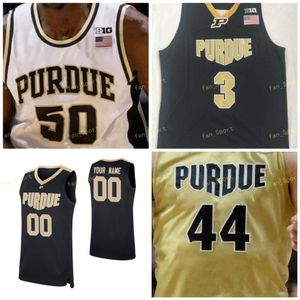 NCAA College Purdue Bottlemaker Баскетбол Джерси 4 Эммануэль Доууона 5 Newman 11 Isaiah Thompson 12 Evan Boudreaux 14 Jared Wulbrun Custom Shisted