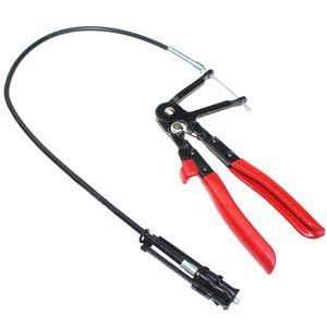 Auto Vehicle Tools Cable Type Flexible Wire Long Reach Hose Clamp Pliers For Car Repairs Hose Clamp Removal Tool Alicate 211110