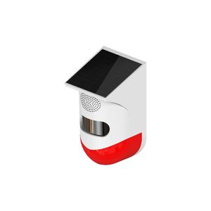 RF433 Wireless Light Light Flash Strobe Outdoor Solar Wodoodporna Siren PIR Motion Sensor do domu Ogrodowy Stocznia Zdalnego Systemu Alarmu Bezpieczeństwa - A