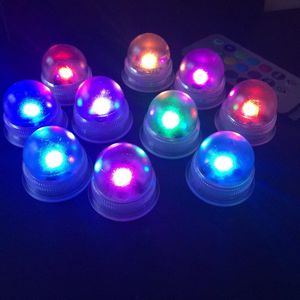 Decorazione per feste LED Ghianda Luce Galleggiante impermeabile/Appendere Lanterna Lampada a palloncino Telecomando Centrotavola per matrimoni di Natale Decor-Multicolore