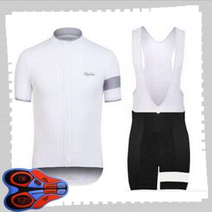 RAPHA team Cycling Short Sleeves jersey (bib) shorts sets Mens Summer Breathable Road bicycle clothing MTB bike Outfits Sports Uniform Y21041468