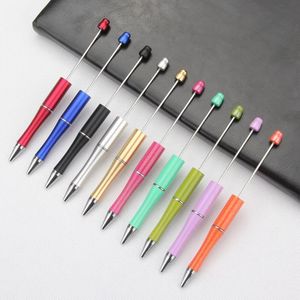 Beach Pen Beach DIY из бисера хрустальные ручки персонализированные свадьбы благополучие детские душевые днем ​​рождения Крещение вечеринка подарок WLL191