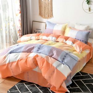 ダブル/個々の布団カバーテキスタイル寝具の皮膚にやさしい大型布団カバー快適なベッド（1PC羽毛布団カバーのみ）F0342 210420