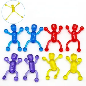 Wholesale toys climb walls for sale - Group buy Sticky Toy Funny Flexible Climb Mini Man Sticky Wall Kids Toys Climbing Flip Plastic Children Attractive Classic Gift Halloween