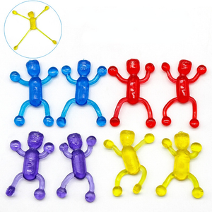 Wholesale toys climb walls for sale - Group buy Sticky Toy Funny Flexible Climb Mini Man Sticky Wall Kids Toys Climbing Flip Plastic Children Attractive Classic Gift Halloween