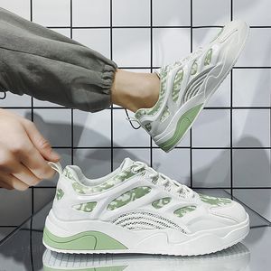 Erkek kadın eğitmenler ayakkabı moda siyah beyaz yeşil gri rahat nefes alabilen renk -69 spor spor ayakkabıları açık ayakkabı boyutu 36-44