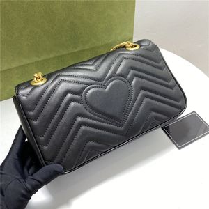 Bayan Çanta Cüzdanlar debriyaj poşet omuz çantaları çapraz vücut çantası Felicie Hakiki Deri Kapak Zincirleri Moda Crossbody çanta Kadın çanta Messenger