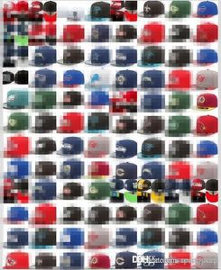 Classic Royal Blue Color Red Letter KC B Baseball Fitted Hat All Team Sport On Field Black SF Full Closed Design Caps Cheap Men's Women on Sale
