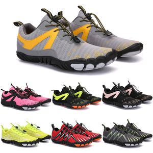 2021 Four Seasons Five Fingers Sports shoes Mountaineering Net Extreme Simple Running, Cycling, Hiking, green pink black Rock Climbing 35-45 seventy-five