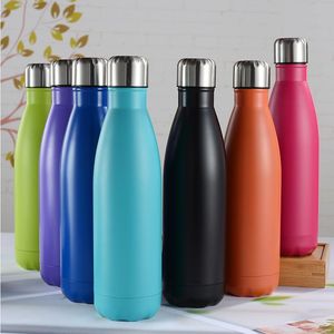 304 bottiglie di thermos in acciaio inossidabile da 500 ml tazze moda bottiglia di coca cola regalo personalizzato pubblicità aziendale articolo tazza di acqua