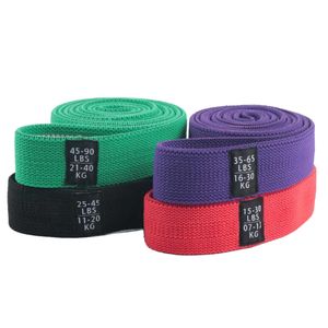 Sports Elastic Resistance Bands Training Rubber Thigh Bands Yoga Pull Rope Expander Tapes Home Gym Portable Fitness Equipment H1026