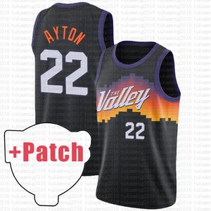 Suns Basketball Jersey Devin 1 Booker 2021 New Chris 3 Paul Mens Deandre 22 Ayton Mesh Retro Steve 13 Nash Charles 34 Barkley 저렴한 블루 오렌지