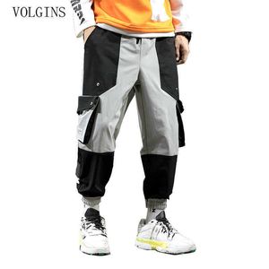 Streetwear Harajuku Mens Jogger Pant 2020 Hip Hop Cargo Pants Moda maschile Casual Harem Jogging Pantaloni Uomo Y0927