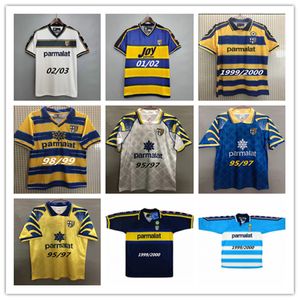 1995 1997 1998 1999 2000 2001 2002 2003 Parma Calcio Retro Soccer Jersey Classic 95 97 99 00 BAGGIO CRESPO CANNAVARO Vintage Football shirts STOICHKOV THURAM 01 02 03