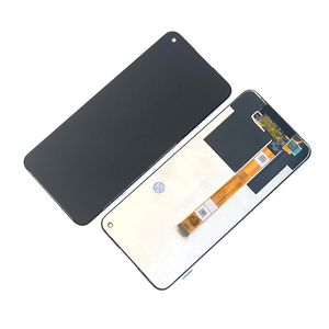 För OnePlus Nord N100 LCD-paneler 6,52 tums skärm Skärmersättning delar ingen ram svart