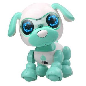 Brinquedo Eletrônico Do Filhote De Cachorro venda por atacado-Filhote de cachorro do robô brinquedos para crianças brinquedo interativo aniversário presente presentes de natal robô brinquedos para menino menina