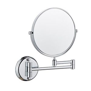 Mirrors Bathroom Vanity Mirror Wall Mounted Push-pull Retractable Double-sided Magnifying Beauty