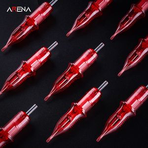 Arena Cartridges Needles Bugpin Disposable Round Liner Nozzle Sterilized for Body Tattoo Permanent Makeup 20pcs/box