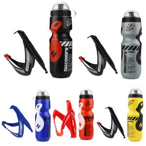 Mountain Bike 650ml Water Bottles with Cage Cycling Drink Water-Bottle Holder MTB Bicycle Accessories