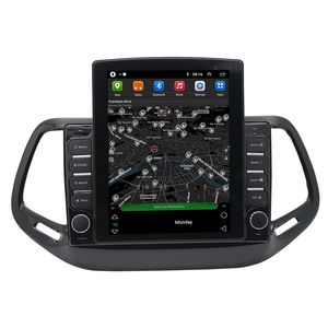 Bil DVD GPS-navigering Multi Media Player för Jeep Compass Android Audio Video Auto Radio