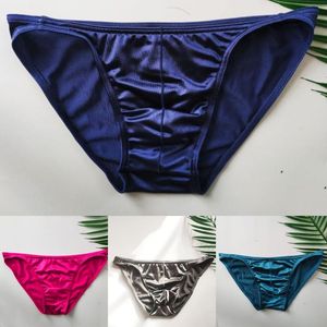 Underpants Modal Men Bikini Briefs Fashion Sexy Underwear Soft Male Low Waist Panties Gay Breathable