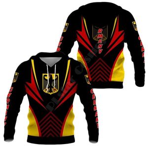 Hoodies dos homens moletons Alemanha Hoodie 3D impressa moda pulôver homens para mulheres camisola cosplay trajes