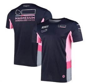 F1 T-shirt team racing kostym kort ärm t-shirt bilmaskin som kör arbetsunderhållskläder Anpassa samma stil