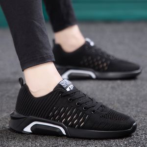 Sapatos de corrida esportivos masculinos femininos masculinos femininos de alta qualidade moda preto branco respirável tênis ao ar livre TAMANHO 39-44 WY10-1703