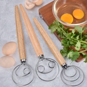 Ciasto Whisk Mixer Blender Tools Chleba Mąka Nakierzy Ze Stali Nierdzewnej Holender Styl Duński Ciasto Deserowe Dessiluster Narzędzie kuchenne WMQ814