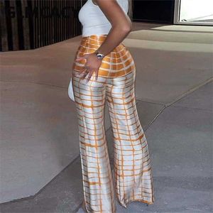 Women Casual Wide Leg Pants Chic Loose Trousers 211115