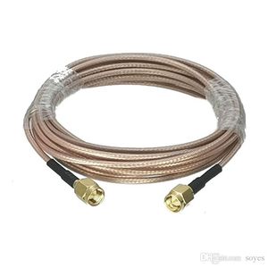 ODM RG316 SMA Męska wtyczka do SMA-Male Wtyczki Złącze Antenna RF Koncentryczny Jumper Kabel Pigtail dla Radio Antena 5 CM ~ 50 CM Factory