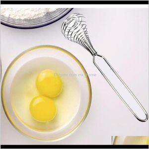 Wholesale spring coil whisk for sale - Group buy Kitchen Accessories Beater Spring Coil Wire Whisk Hand Mixer Blender Stainless Steel Egg Tools Handle St Jllcvf Oaarx Bpea