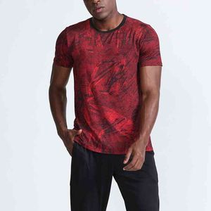 T Shirt Drop Shipping Casual Fashion Short Sleeve Men Utskrift Mäns Gym Anpassad tryckt Online Shopping