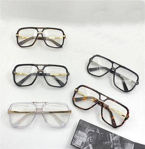 2021 new Fashion trend square frame classic generous optical glasses 6025 simple and style men top quality transparent Radiation protection