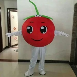 Halloween Red Cherry Mascot Costume High quality Cartoon Fruit Anime theme character Christmas Carnival Costumes Adults Size Birthday Party Outdoor Outfit