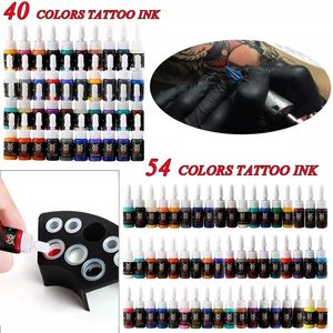 5ml Tattoo Ink Pigment Body Art Multicolors Tattoo Kits Professional Beauty Paints Makeup Tattoo Supplies Semi-permanent EyebrowScouts
